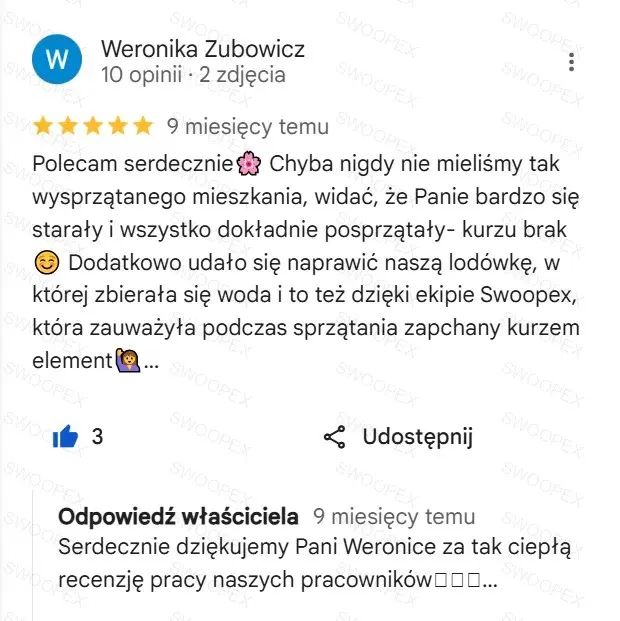 Opinia klienta